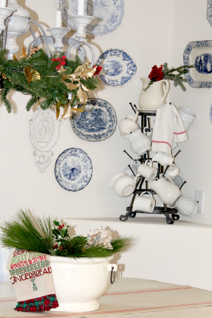 Christmas decorations, french decor, french decorating