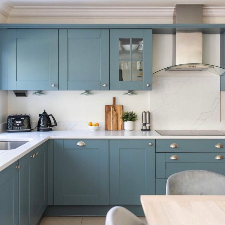 25 Ideas for Blue Kitchen Cabinets You Will Fall in Love With - No ...