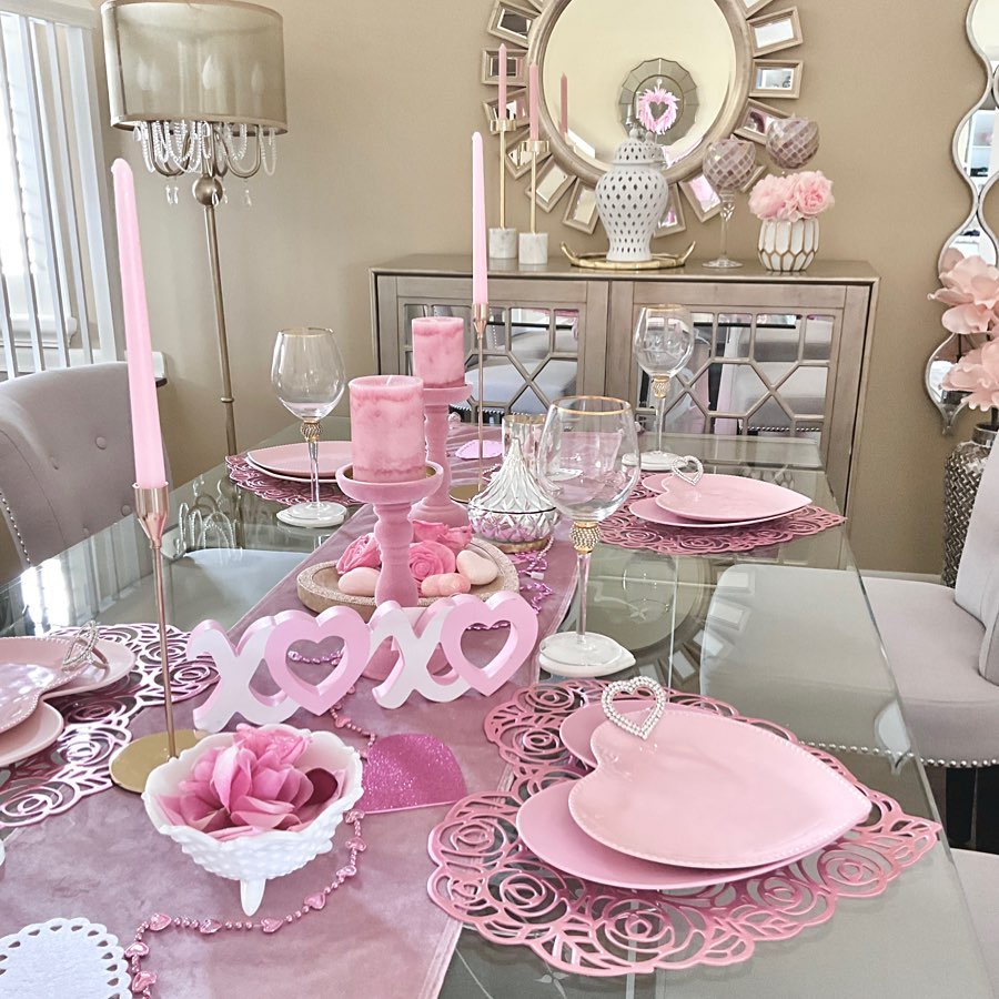 pink home decor