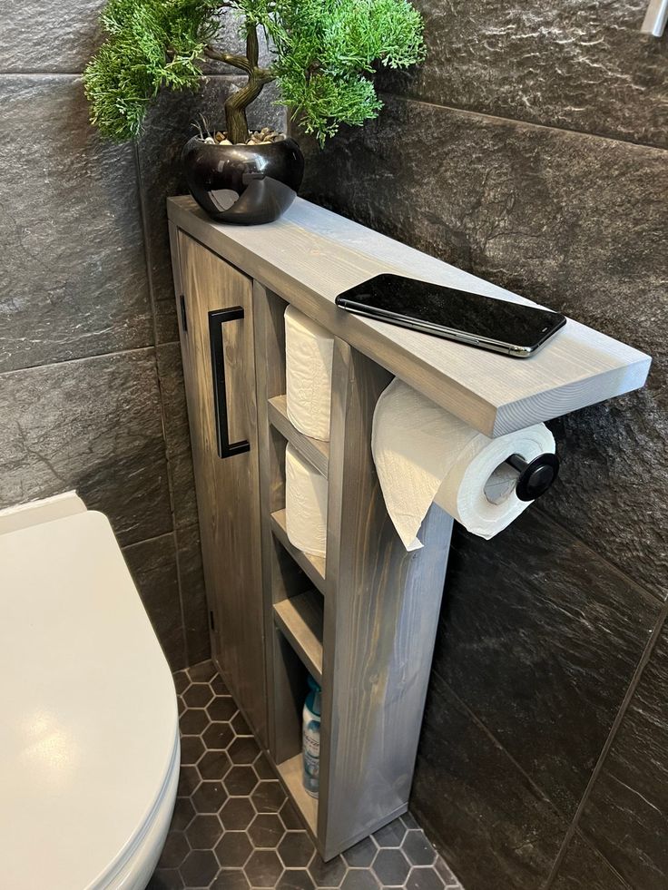 Where To Put Toilet Paper Holder In Small Bathroom