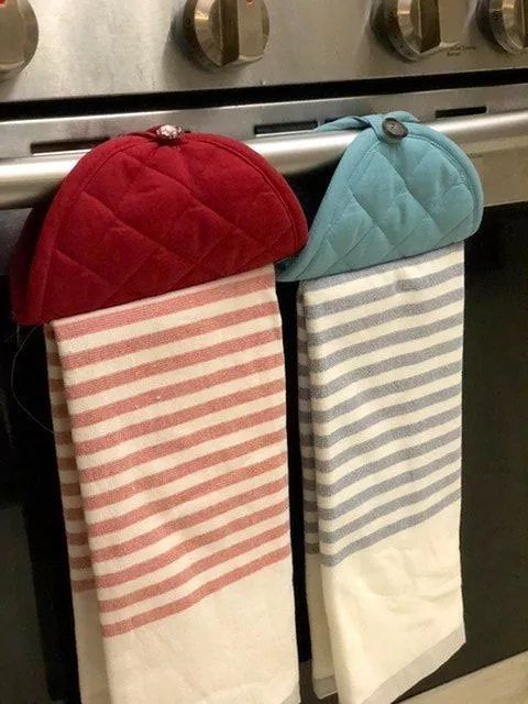 How To Fold Kitchen Towels