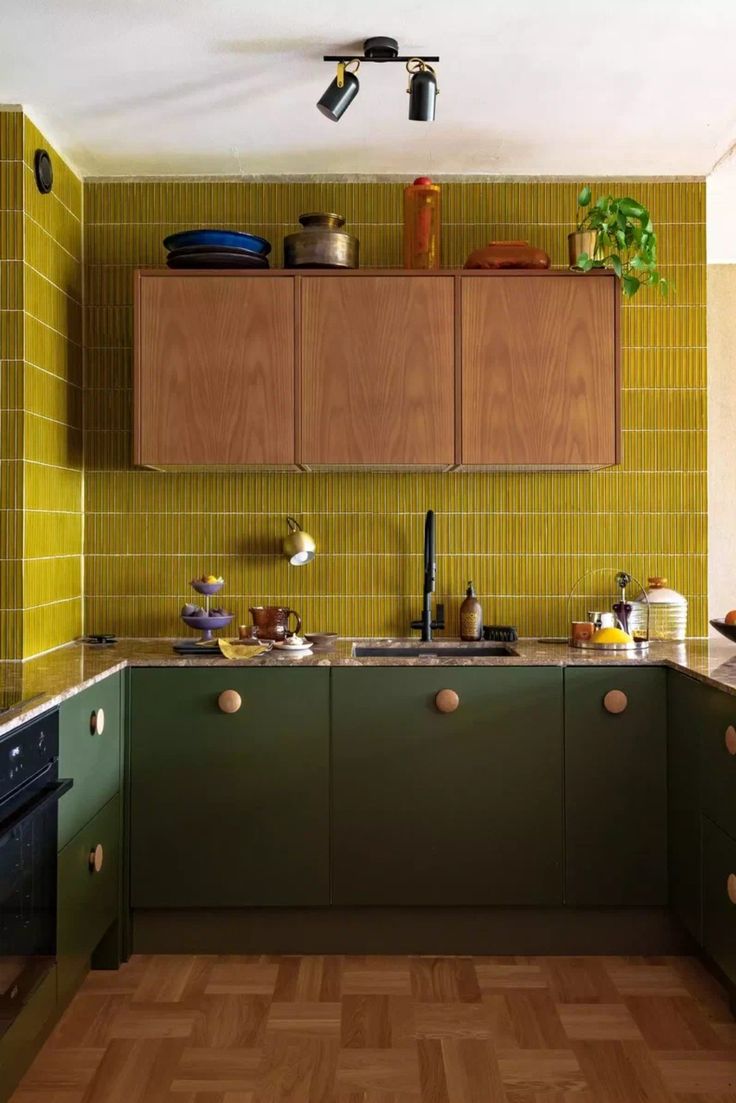 Modern 70s Style Kitchen Designs